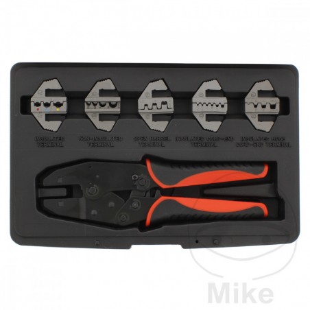JMP Crimper kit with interchangeable jaws 636.06.63