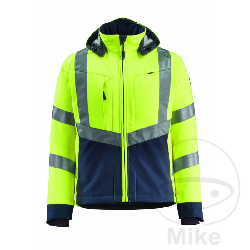 MASCOT reflective work jacket SOFTSHELL BLACKPOOL 227.03.68VAR