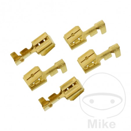 JMP Pack of 5 flat plug connectors 0.5-1.0 158.02.51