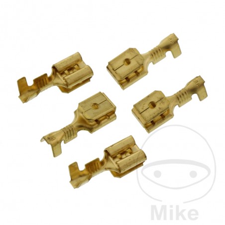 JMP Pack of 5 flat plug connectors 0.75-1.5 158.02.53