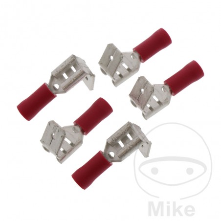 JMP Pack of 5 flat plug connectors 0.5-1.0 158.02.91