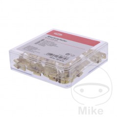 JMP Pack 25 conectores de enchufe plano 6.3 MM ALTN: 1580643 158.08.29