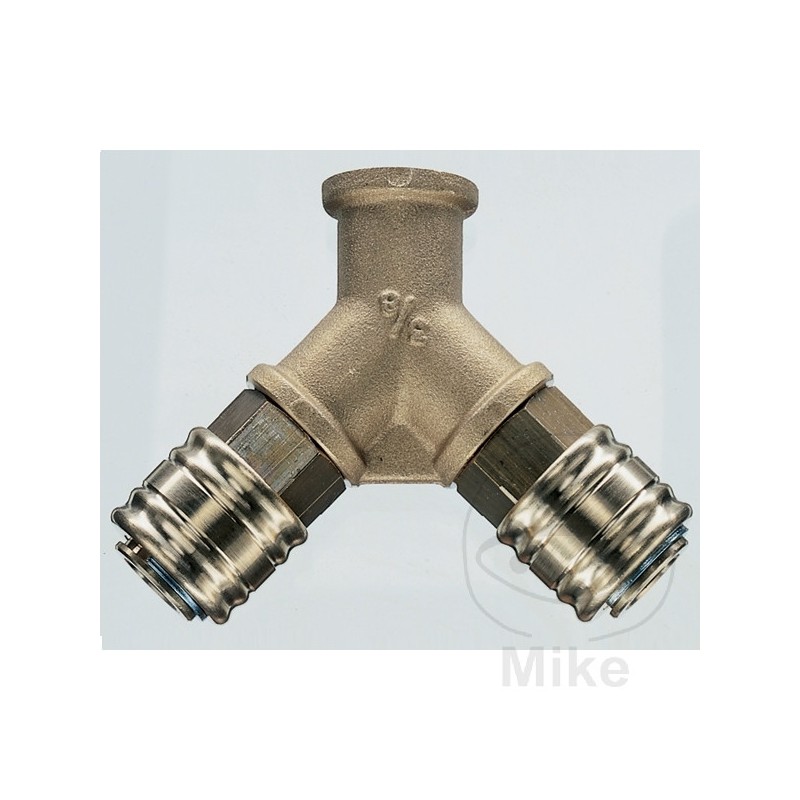 Adaptador distribuidor de aire en Y 2 vías 3/8 656.75.15