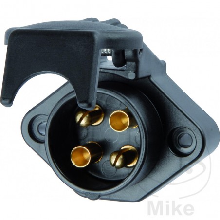 4-pole trailer plug connector 24V BOX 146.78.77