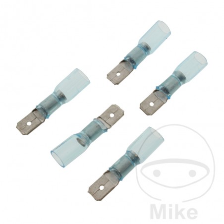 JMP Pack of 5 flat connectors 1.5-2.5 6.3 MM 158.02.05
