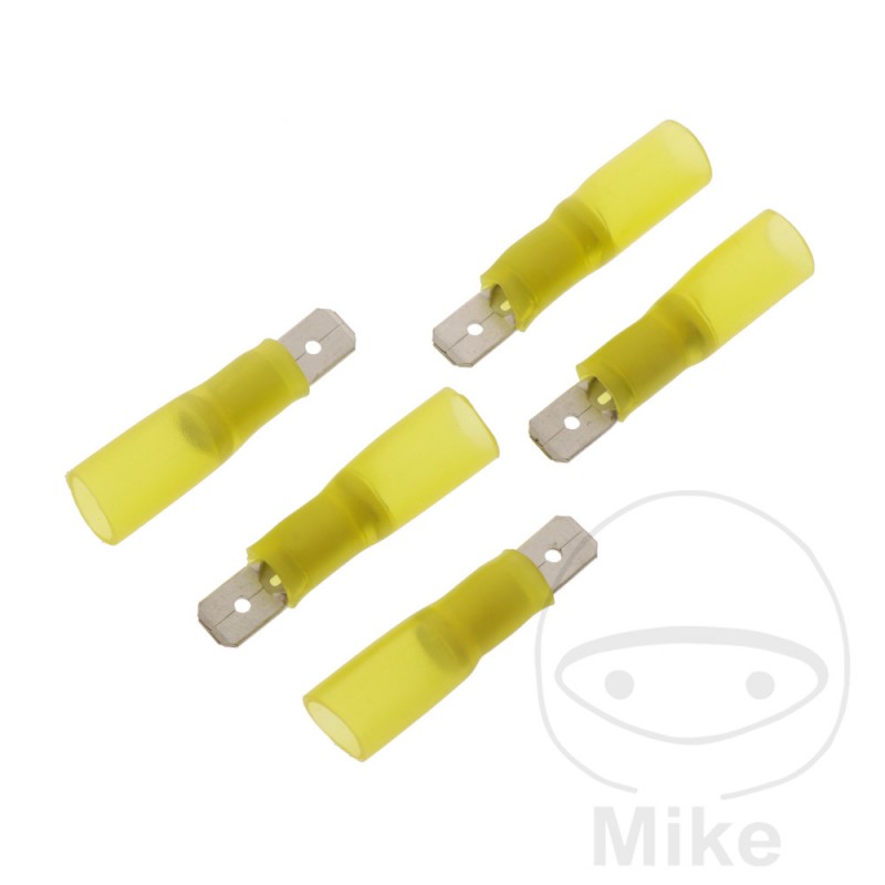 JMP Pack 5 conectores planos 4.0-6.0 6.3 MM 158.02.06