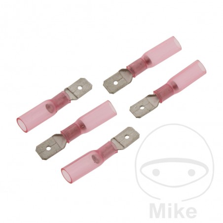 JMP Pack of 5 flat connectors 0.5-1.5 6.3 MM 158.02.07