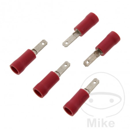 JMP Pack 5 conectores planos aislados 0.5-1.5 2.8 MM 158.02.79