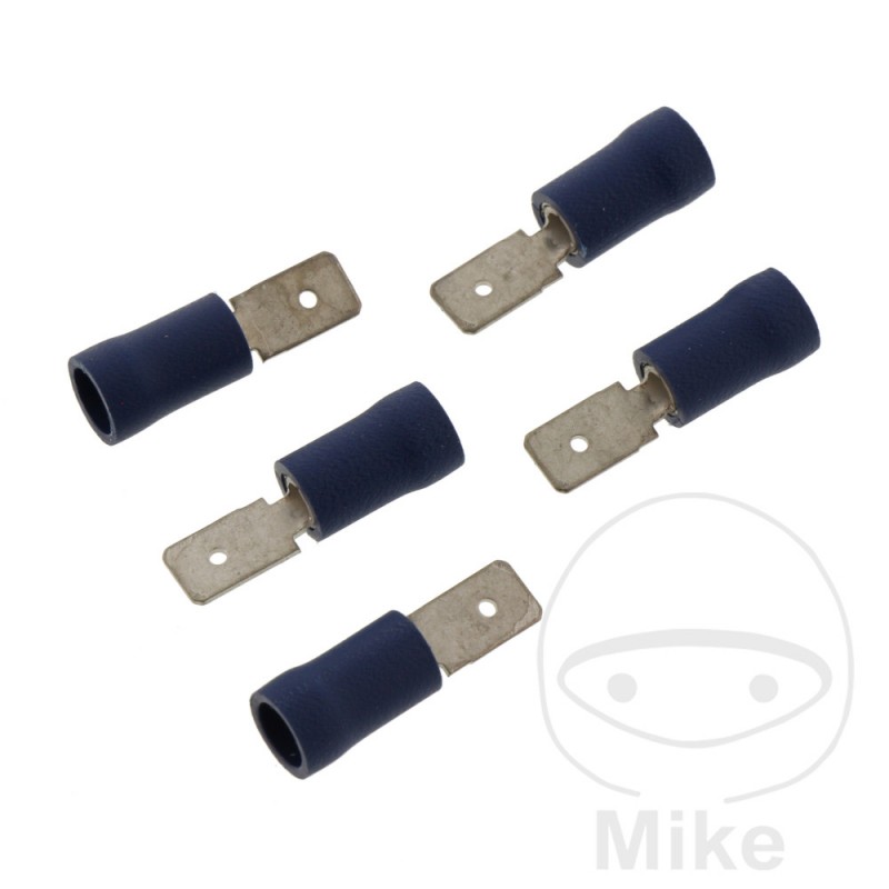 JMP Pack 5 conectores planos aislados 1.5-2.5 4.8 MM 158.02.80