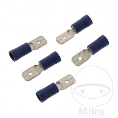JMP Pack of 5 insulated flat connectors 1.5-2.5 6.3 MM 158.02.86