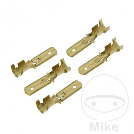 JMP Pack 5 conectores planos 2.5-6.0 6.3 MM 158.02.94