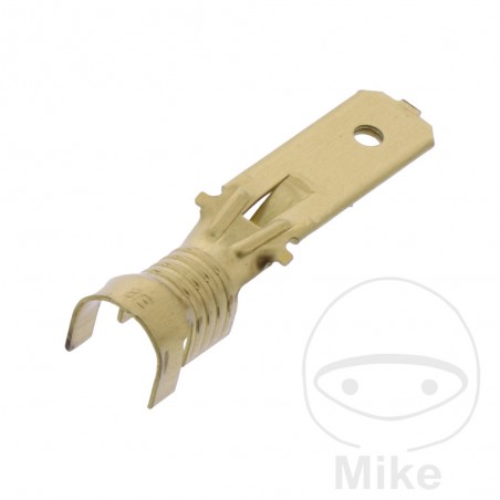 JMP Pack of 25 flat connectors 2.5-6.0 6.3 MM 158.08.35