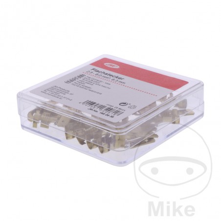 JMP Pack 25 conectores planos 2.5-6.0 6.3 MM 158.08.35