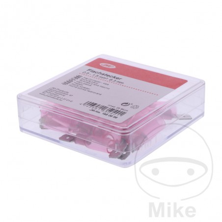 JMP Pack 25 conectores planos 0.5-1.5 6.3 MM 158.08.96
