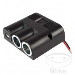 HERTH+BUSS Enchufe 2 salidas + USB 194.03.58