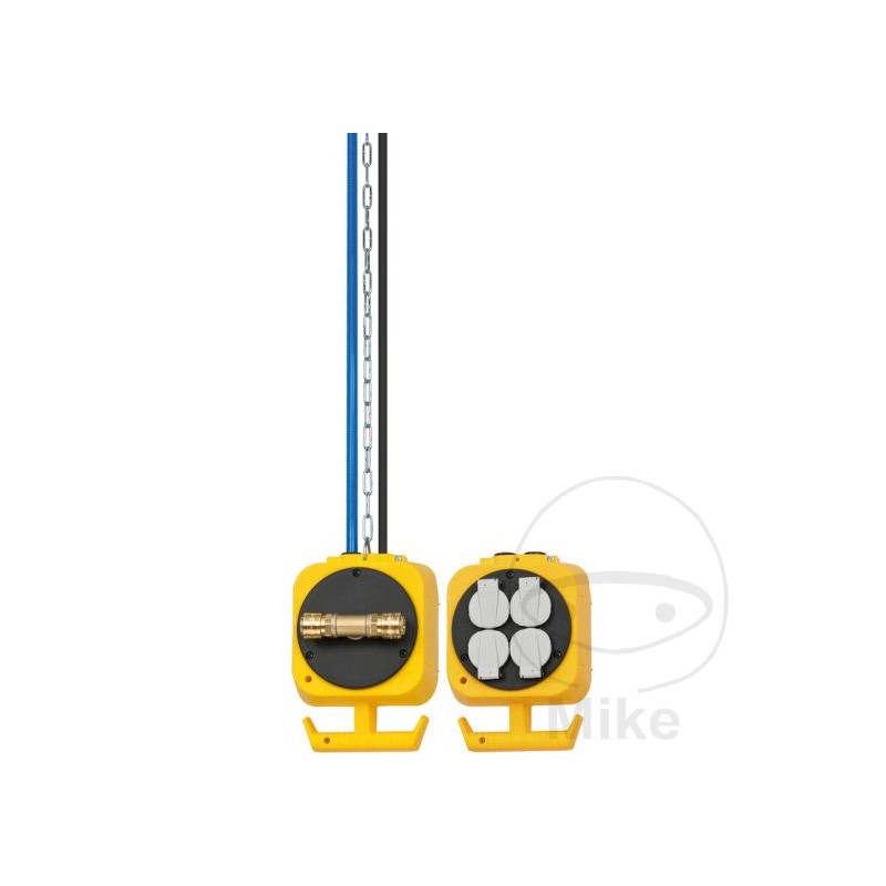 BRENNENSTUHL Electricity / compressed air distributor 230V/LUFT 4X 230V 685.05.55