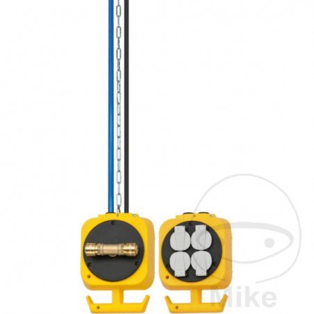 BRENNENSTUHL Electricity / compressed air distributor 230V/LUFT 4X 230V 685.05.55