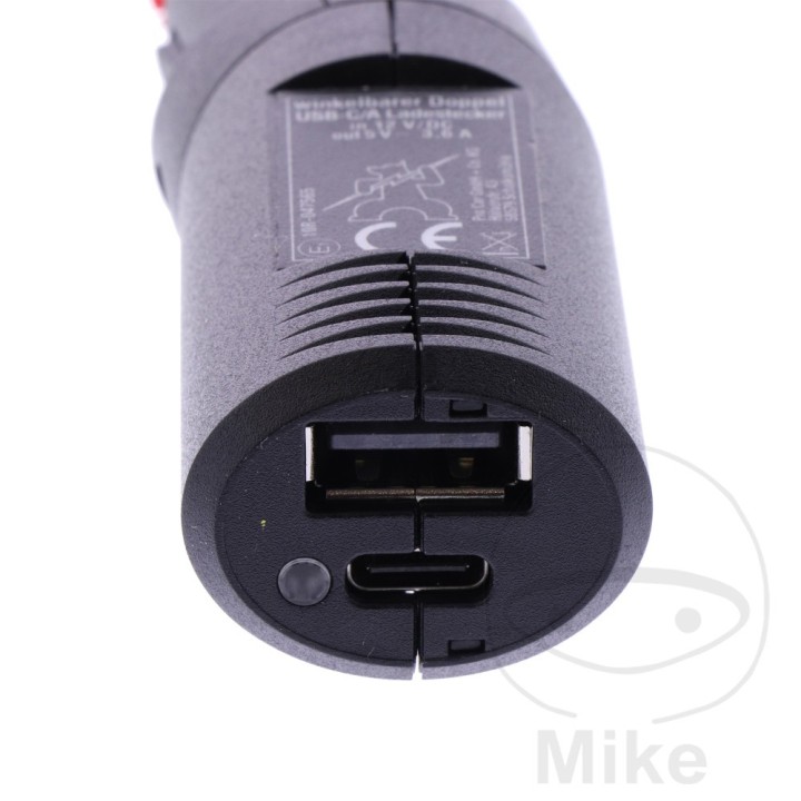 Double USB cigarette lighter socket M+S C/A 706.05.81