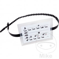 BLITZ Set of 100 flanges for wheel labels 80 CM 298.00.95