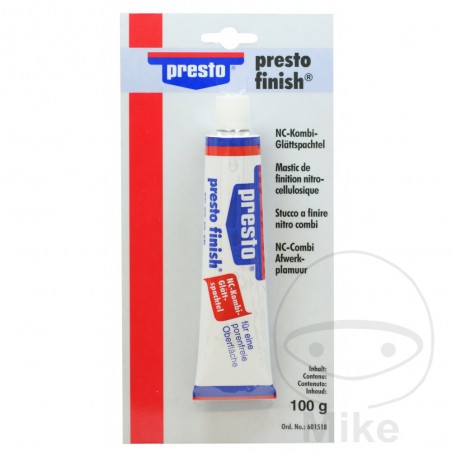 PRESTO Masilla alisadora 100 G PRE FINISH 565.10.62