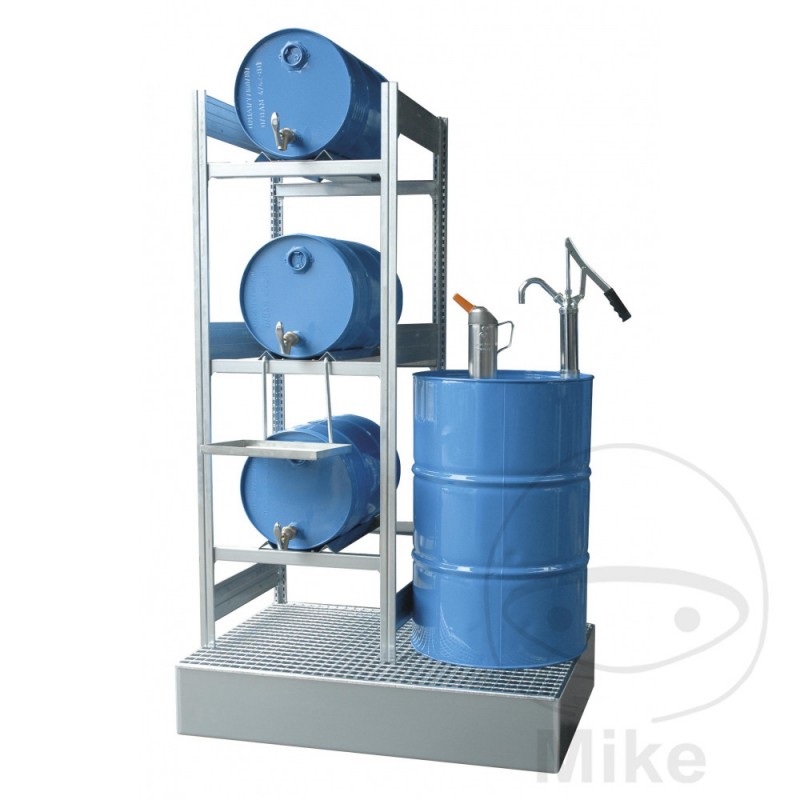 BLITZ Oil drum rack and filling station 650.00.22