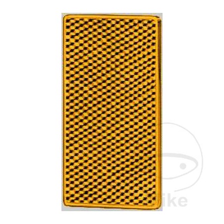 HELLA Self-adhesive square catadioptric reflector 182.12.97