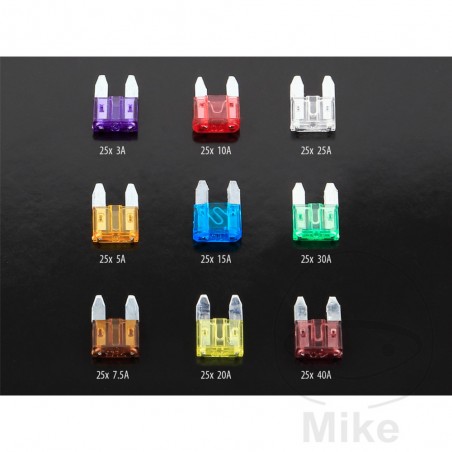 Pack 225 fusibles surtidos 3-40A 149.00.27