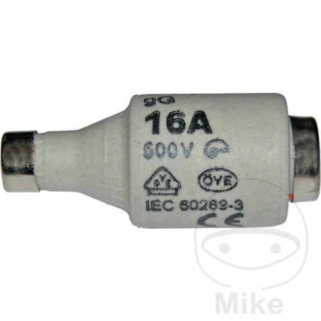 Pack 5 overload protector fuses DIAZED 16A 149.91.69