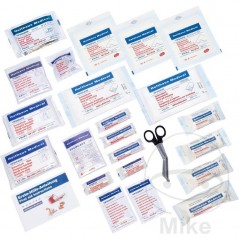 HOLTHAUS Pack 126 medical bandages for first aid kit DIN 13169 228.06.83