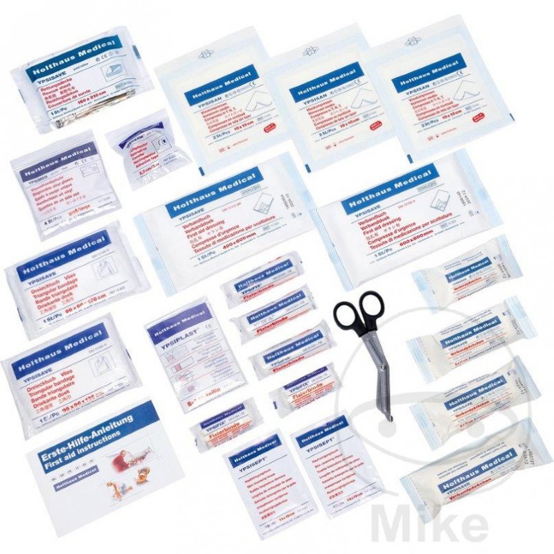 HOLTHAUS Pack 126 medical bandages for first aid kit DIN 13169 228.06.83