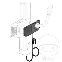 Fixing for wheels with drawbar JOCKEY 338.90.79