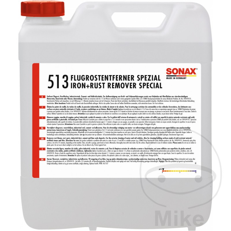 SONAX rust remover 10L 5566039 556.85.97