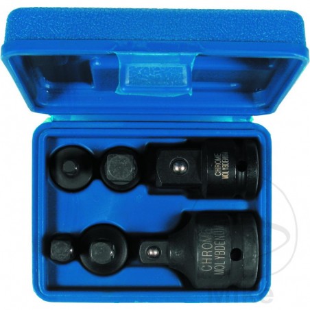 CONDOR Kit 6 adaptadores para llave de fuerza 1/4-3/4 605.00.04