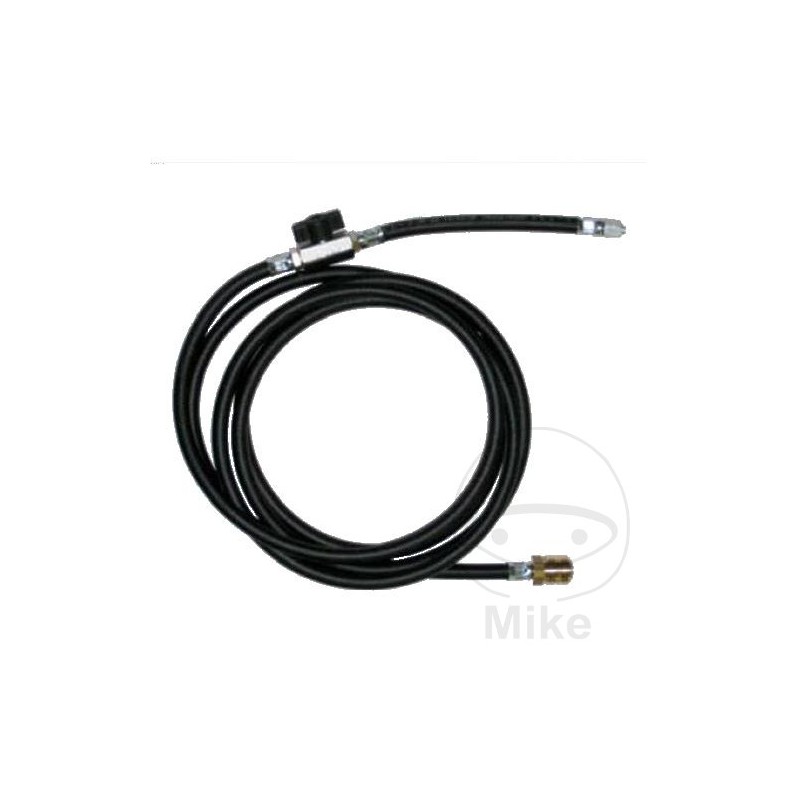 Brake air bleeding hose with tap 657.15.17