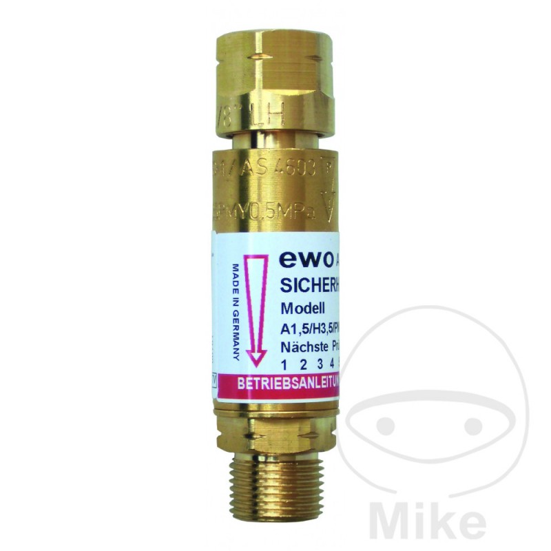 EWO Regulator flame retardant valve A Ø22 MMX106 MM 659.53.75