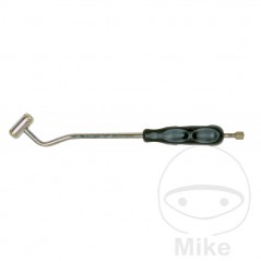 Connector with hose for tire inflation PNEUSTAR 2 677.44.75