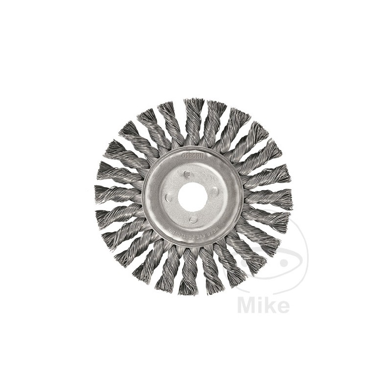 OSBORN Cepillo redondo alambre de acero anudado 115 MM 564.82.66