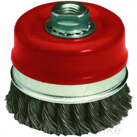 FORTIS Knotted Wire Cup Brush 100 MM M14 564.89.36