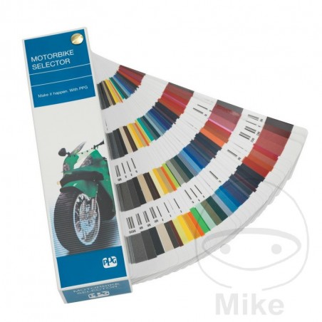 PPG Carta muestras de color para moto 594.04.00