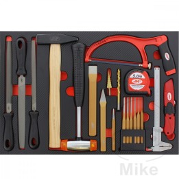 JMP Kit 20 herramientas con inserto para carro de 606.00.26