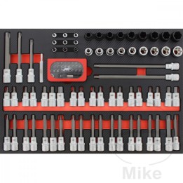 JMP Kit 103 herramientas con inserto para carro de 606.00.27