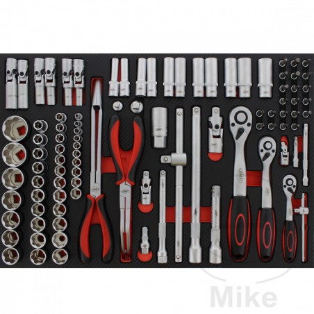 JMP Kit 96 tools with insert for tool cart 606.00.28