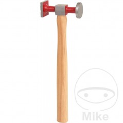 KS TOOLS Martillo de estriado para carrocería fino redondo/angular 325MM 627.01.58