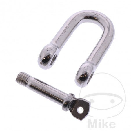 Shackle + bolt for load securing 10 MM 3/8 225.21.19