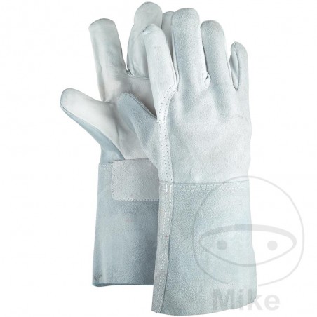 luvas de solda de couro 35 cm