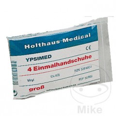 HOLTHAUS Pack 4 disposable gloves for first aid 1. HILFE 227.47.36