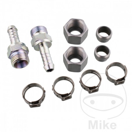 Tuercas para kit de reparación líneas aire acondicionado GEW NIPP M 10 MM 6140366 614.03.68