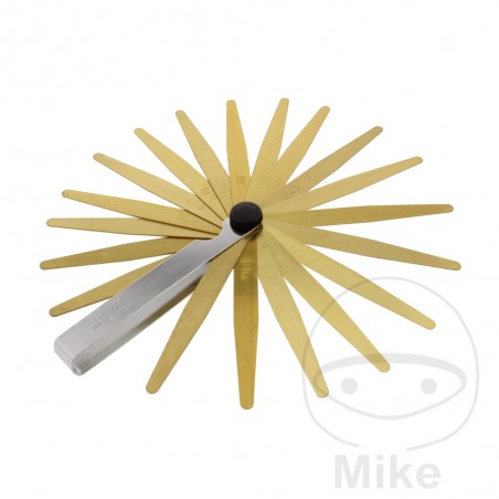 Set of 20 thickness gauge sheets 0.05-1.00 647.07.36