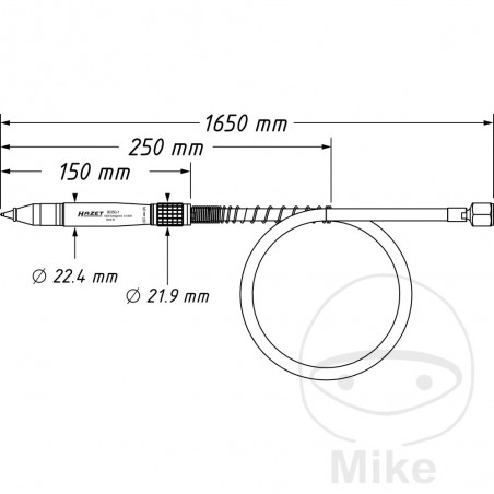 HAZET pen to engrave 656.90.35