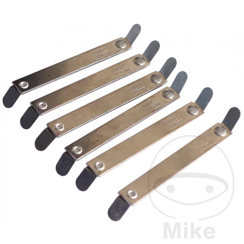 JMP Juego 6 hojas para medicion de espesor 0.10/0.13 MM 722.00.67